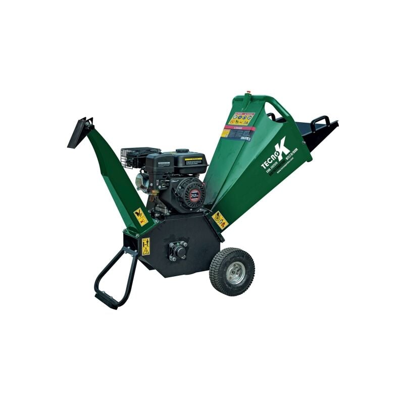 foto del prodotto biotrituratore legan foglie rami tecnok motore loncin 7hp d. taglio max 80 mm