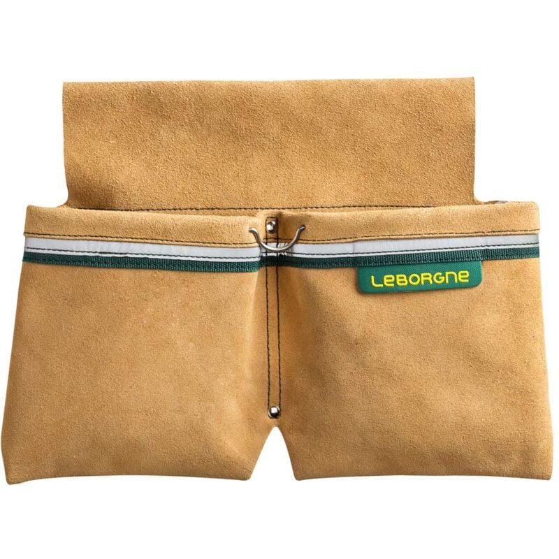 foto del prodotto bipoche leborgne croute de cuir porte tenaille bande r fl chissante batipro bp050b pour ma ons coffreurs 492050