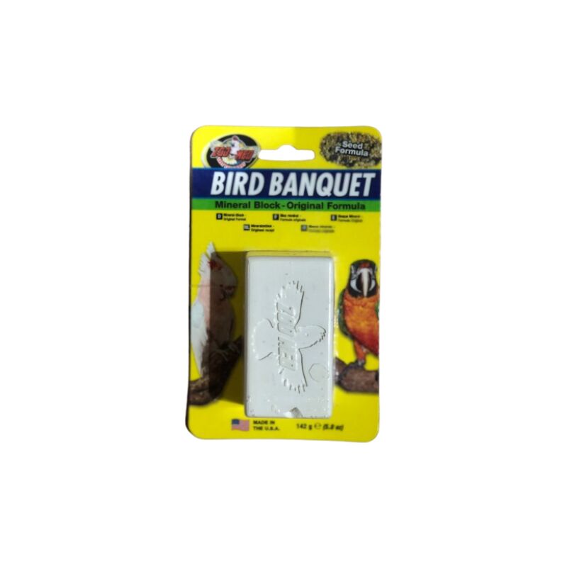 foto del prodotto bird banquet mineral block seed 142gr croci