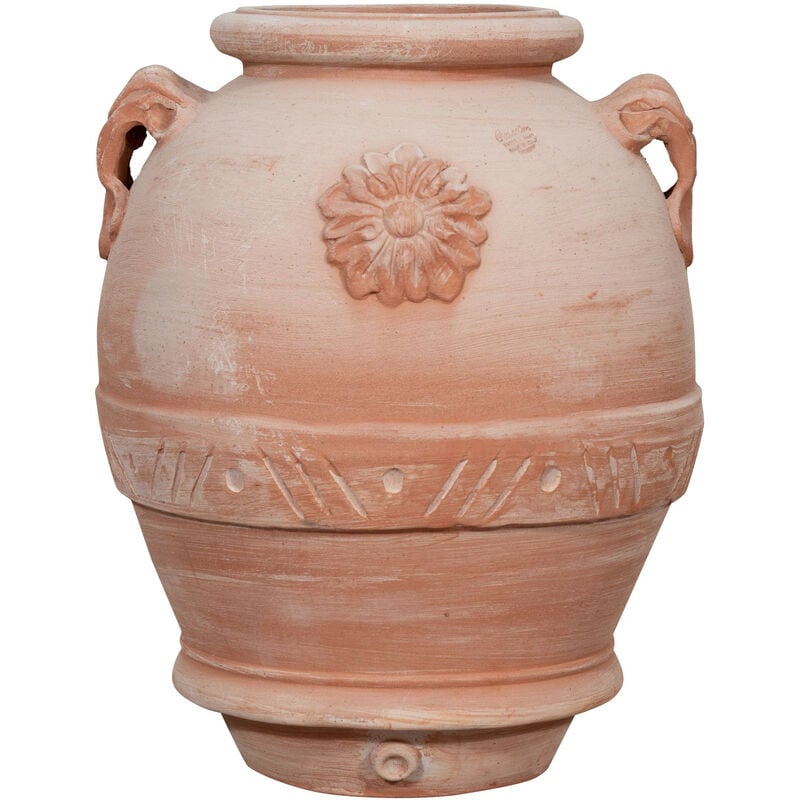 foto del prodotto biscottini orcio in terracotta 100 made in italy interamente lavorata a mano