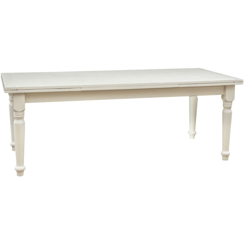 foto del prodotto biscottini - tavolo allungabile sala da pranzo 220x100 cm tavolo cucina allungabile in legno massello