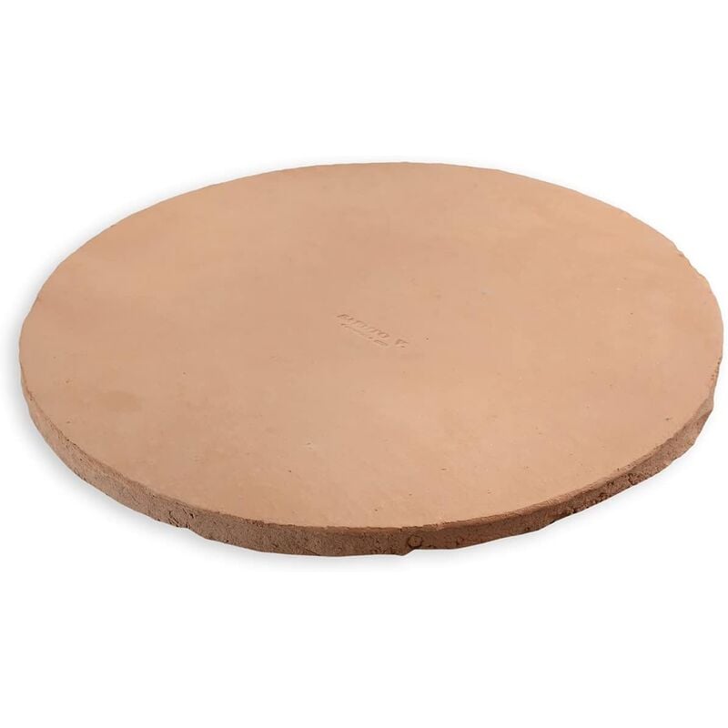 foto del prodotto biscotto di casapulla pietra refrattaria per pizza forno fornace sorbo made in italy tonda 33 33xh1,8cm 