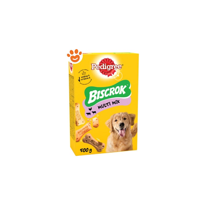 foto del prodotto biscrock snack per cane con pollo angello manzo da 500 pedigree