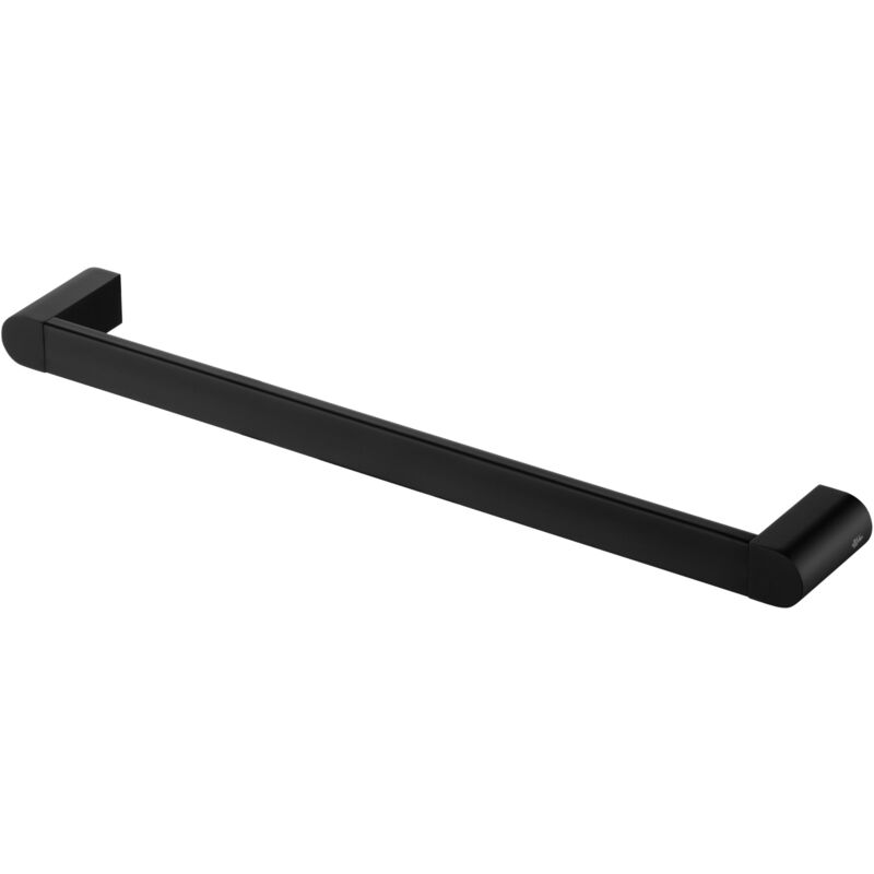 foto del prodotto bisk 02966 futura portasciugamano a parete 46 x 49 x 7 x 3 cm, colore nero