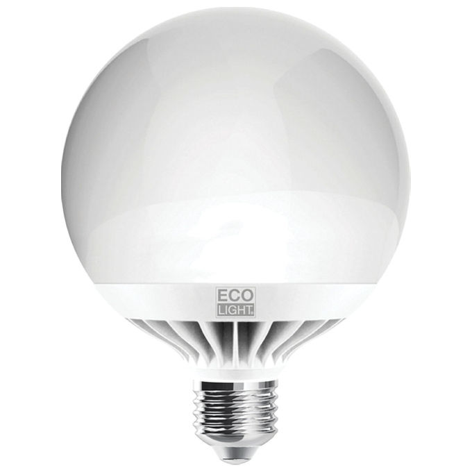 foto del prodotto bisonte lampadina led globo e27 24w 130w 2100lm 4000k
