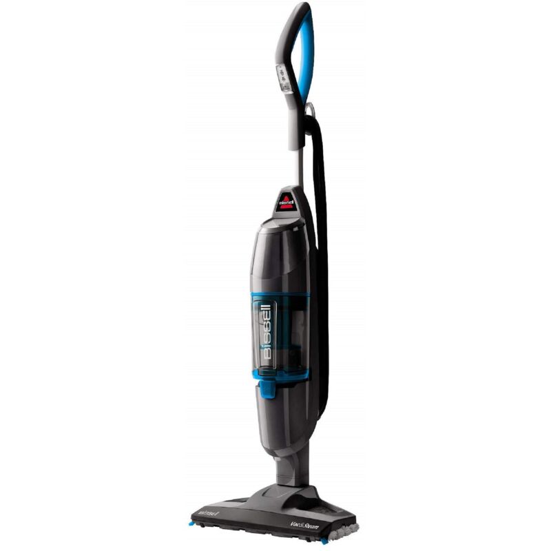 foto del prodotto bissell vac steam titanium aspirapolvere e pulitore a vapore 2 in 1 progettato per pavimenti duri funzione di controllo del vapore senza germi