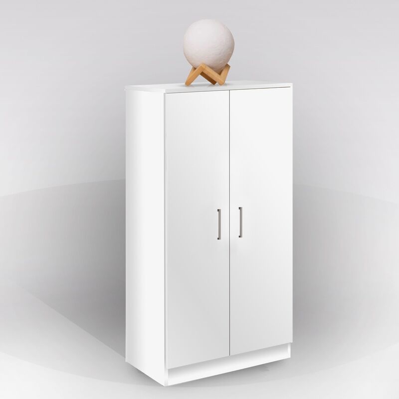 foto del prodotto bissolo casa armadio scarpiera cm 55x36 h.108 bianco opaco