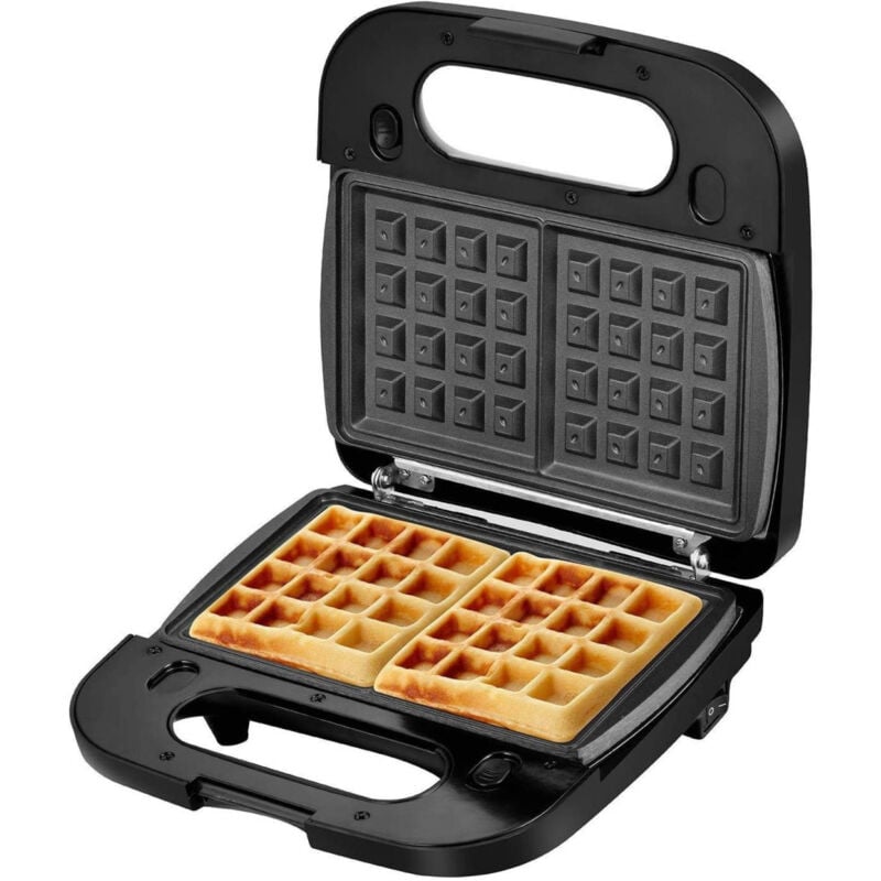 foto del prodotto bistecchiera elettrica multi grill per panini waffle 500 watt doppia piastra trade shop traesio