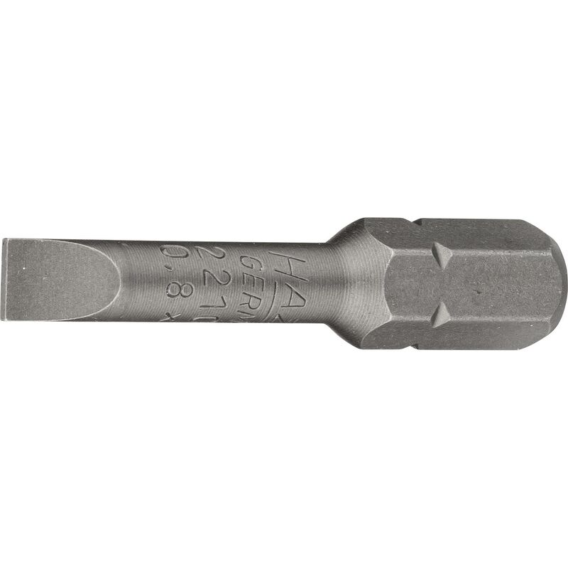 foto del prodotto bit 2210 8 attacco esagonale, massiccio, 5 16 di pollice 8 mm profilo ad intaglio ac 0,8 x 5,5 mm