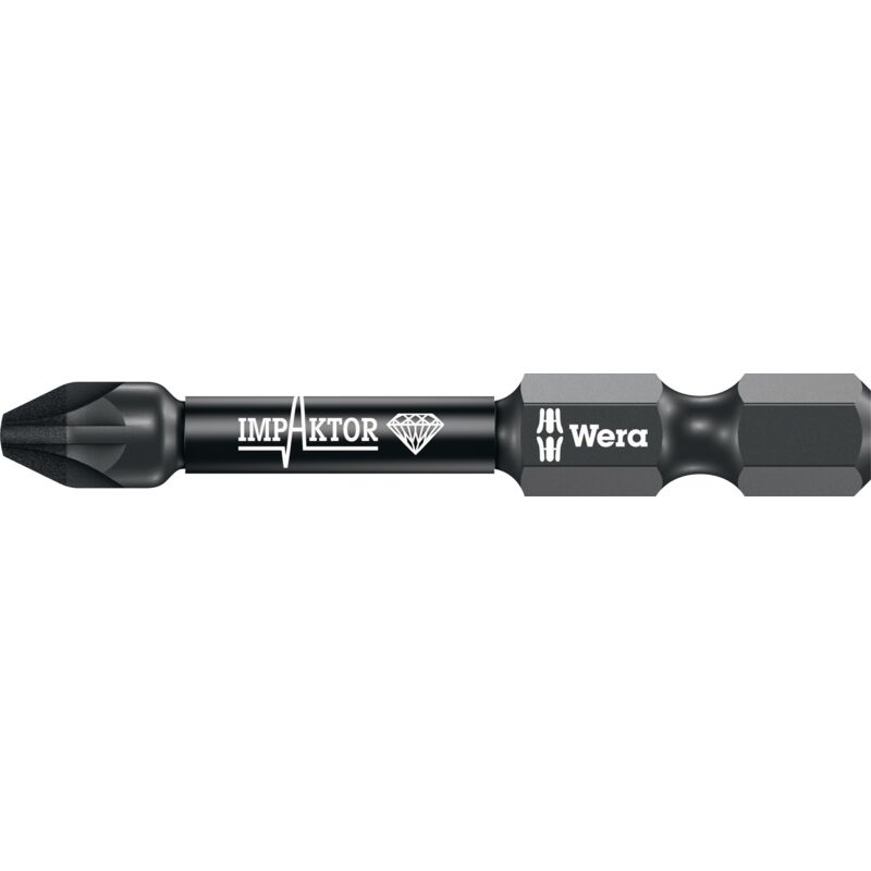 foto del prodotto bit 855 4 imp dc pzd3 l.50mm 1 4 di pollice e6,3 impattore, scatola dc con 5 inserti