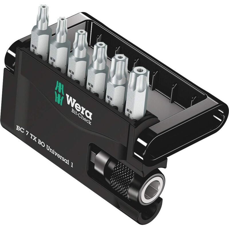 foto del prodotto bit check 7 tx bo universal 1, 7 pezzi wera