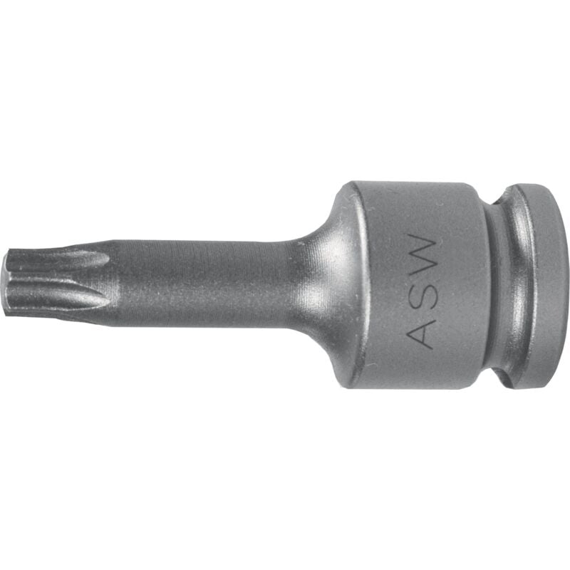 foto del prodotto bit di avvitamento scossa 1 2 vite femmina torx , dimensione 40 t lunghezza 55 mm, diametro esterno del disco 25 millimetri