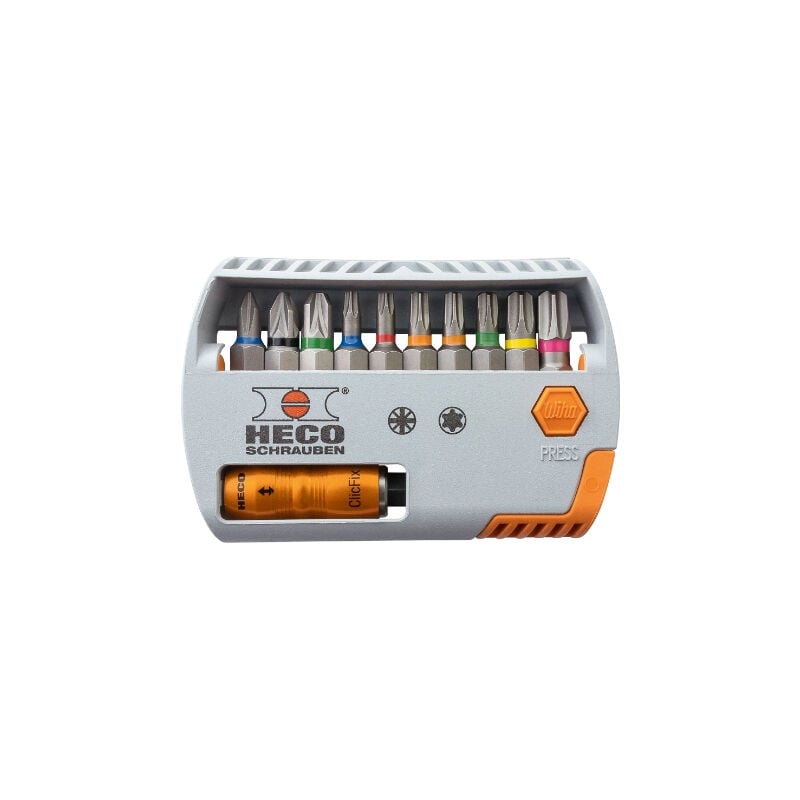 foto del prodotto bit di selezione heco pozi drive e heco drive 57107