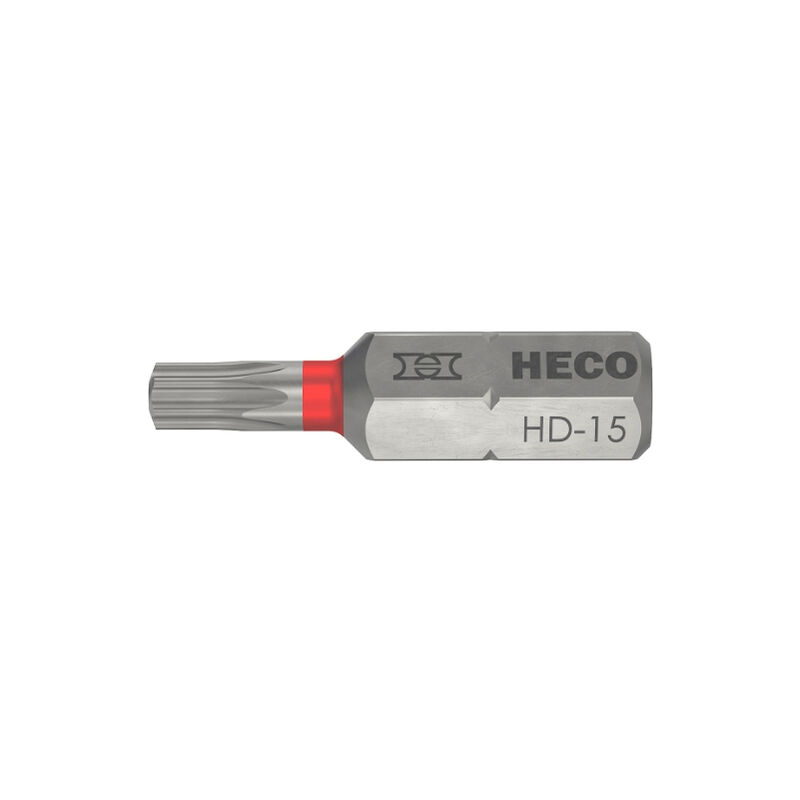 foto del prodotto bit heco drive hd 15 l 25 mm blister da 10 57094 heco schrauben