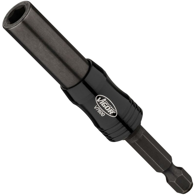foto del prodotto bit holder with articulated joint v7600 attacco esagonale, massiccio, 1 4 di pollice 6,3 mm attacco esagonale, cavo, 1 4 di pollice 6,3 mm