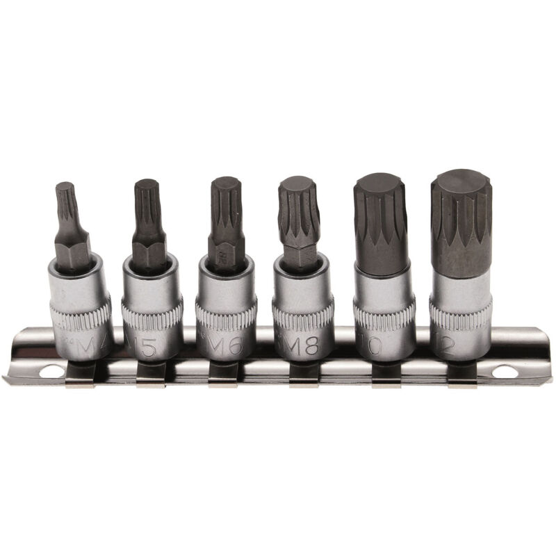 foto del prodotto bit multidente xzn bgs technic square 1 4 bgs m4 m5 m6 m8 m10 m12