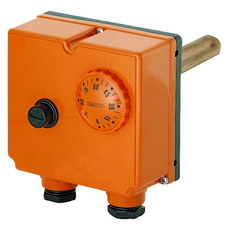 foto del prodotto bitermostato ad immersione inscatolato dotato di sonda ad espansione di liquido - 0 c 90 c 00000r03097