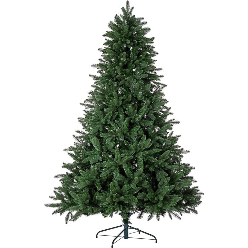 foto del prodotto bizzotto albero di natale, pino frejus in pe effetto real touch pvc di altissima qualit 150 cm
