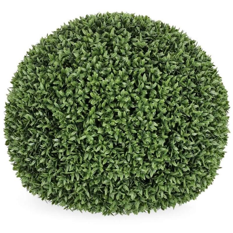 foto del prodotto bizzotto bosso sintetico aptenia verde, resistente ai raggi solari, realistico 33 cm
