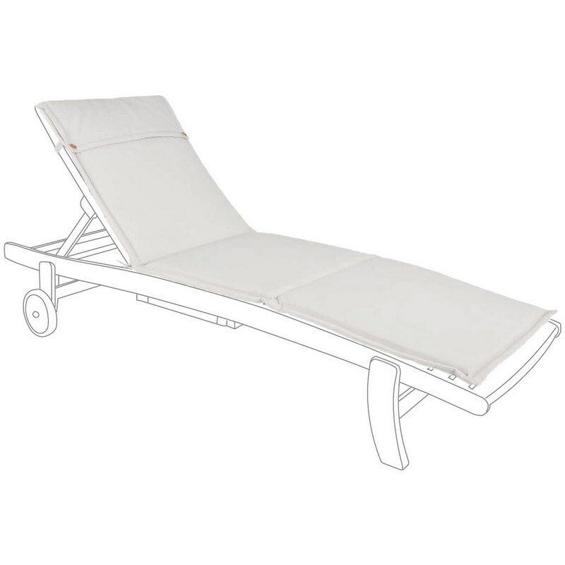 foto del prodotto bizzotto cuscino lettino naturale polyestere 180 gr idrorepellente 63x190x3