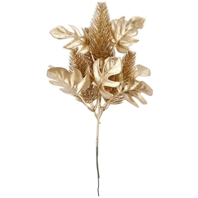 foto del prodotto bizzotto, decorazione natalizia, ramo isidore oro, h24cm, natale, addobbi di natale