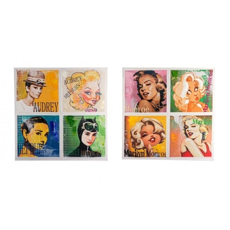 foto del prodotto bizzotto - dipinto olio crown p453-1-2 colori assortiti60x60