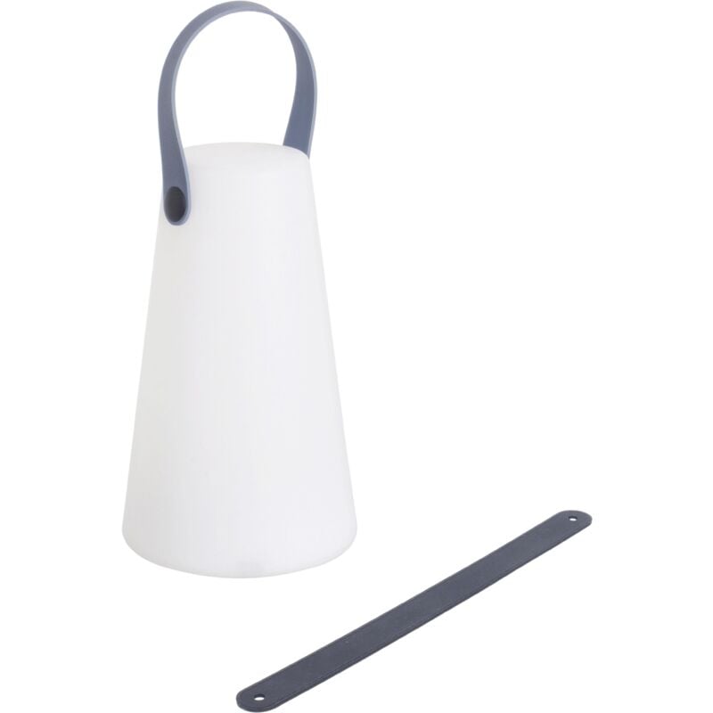 foto del prodotto bizzotto lampada a led party cil in acciaio per uso interno ed esterno 12 a h 20 cm