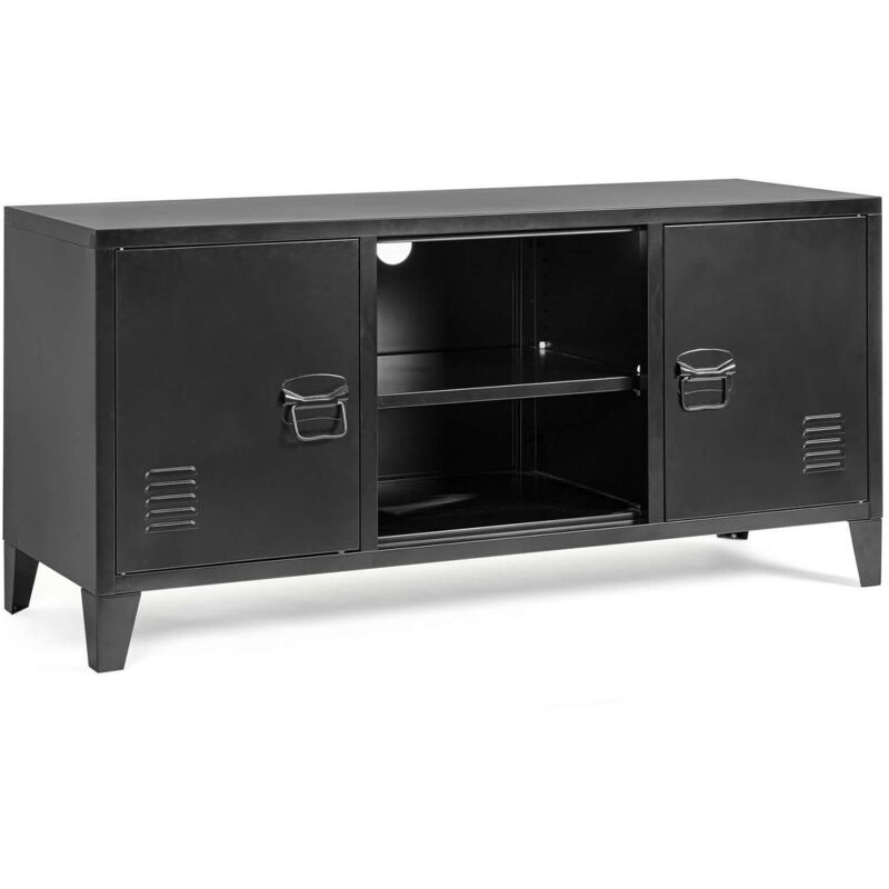foto del prodotto bizzotto mobile porta tv cambridge per interno 120,5 x h 58,5 cm bianco