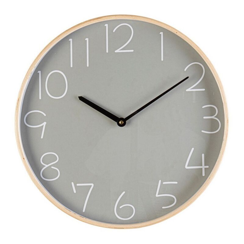foto del prodotto bizzotto orologio parete lorens grigio d41 andrea