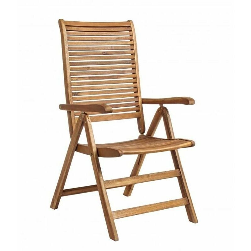 foto del prodotto bizzotto - poltrona in legno noemi regolabile in 5 posizioni