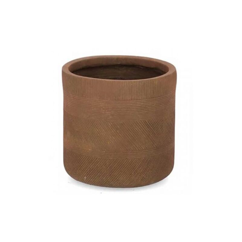foto del prodotto bizzotto portavaso rigo cil rusty h30cm, vasi, fioriere