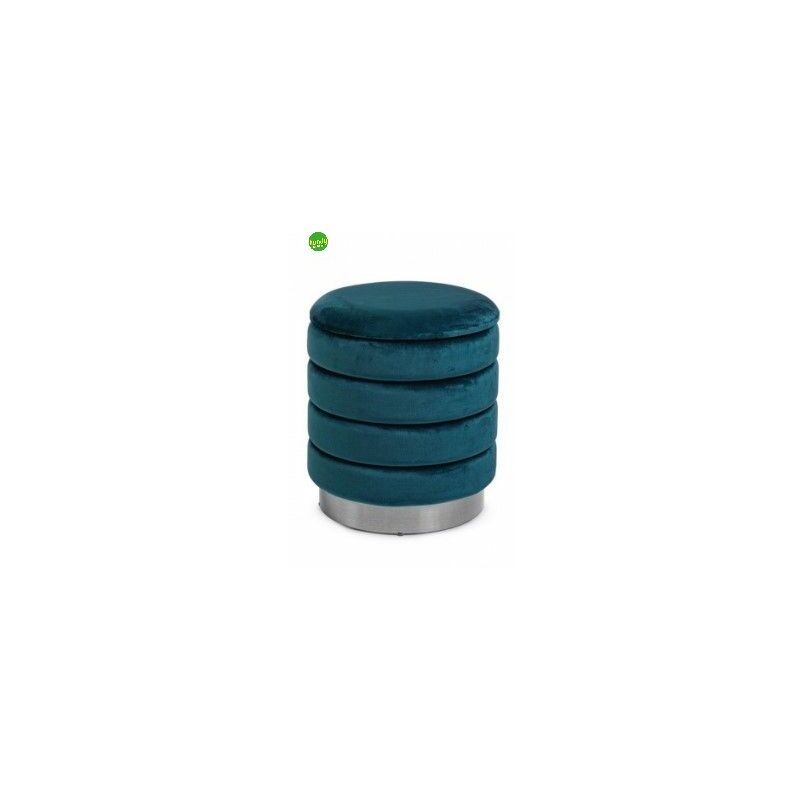 foto del prodotto bizzotto pouf contenitore darina navyus tg.s