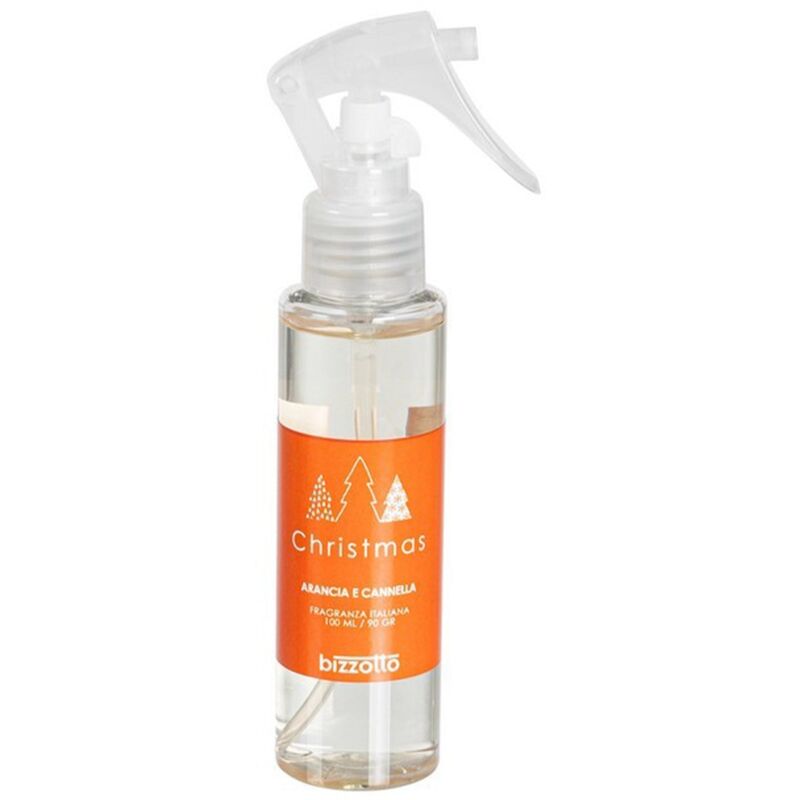 foto del prodotto bizzotto profumo ambientale a spray di oli essenziali e fragranze arancia e cannella per ambienti 100 ml