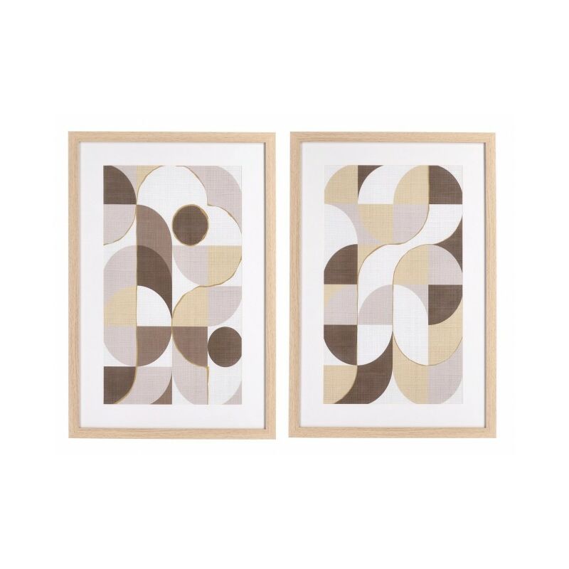 foto del prodotto bizzotto set 2 quadro sherley 631 40x60 abstract
