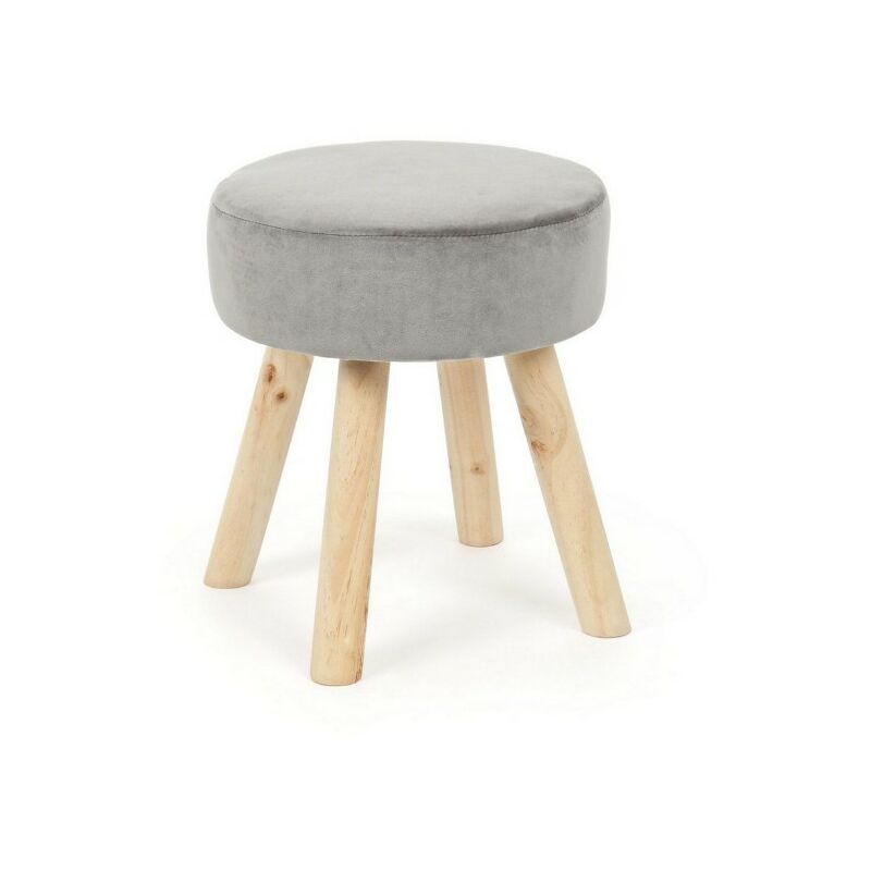 foto del prodotto bizzotto sgabello adeline h38 cm grigio