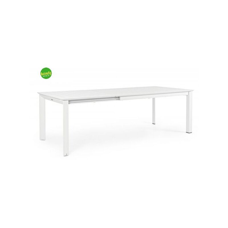 foto del prodotto bizzotto tavolo allungabile konnor bianco 160 240 x 100 x76 cm