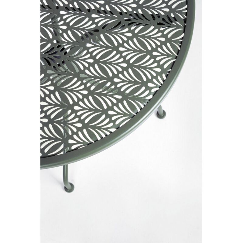 foto del prodotto bizzotto - tavolo da giardino lizette verde scuro 60cm arredo giardino esterno