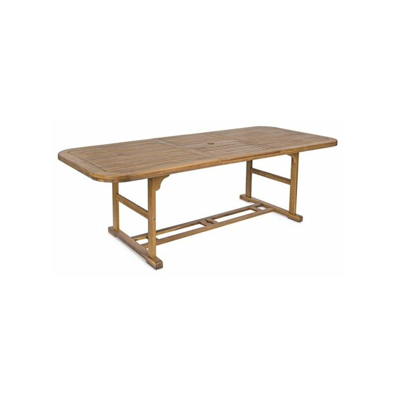 foto del prodotto bizzotto tavolo da giardino rettangolare allungabile noemi 180 240x100cm 0805133
