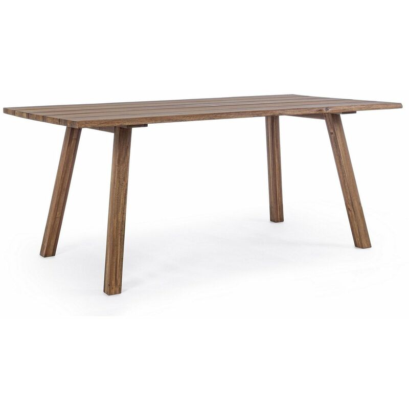 foto del prodotto bizzotto tavolo glasgow rettangolare, in legno di acacia fsc, per interno ed esterno, da 180 cm