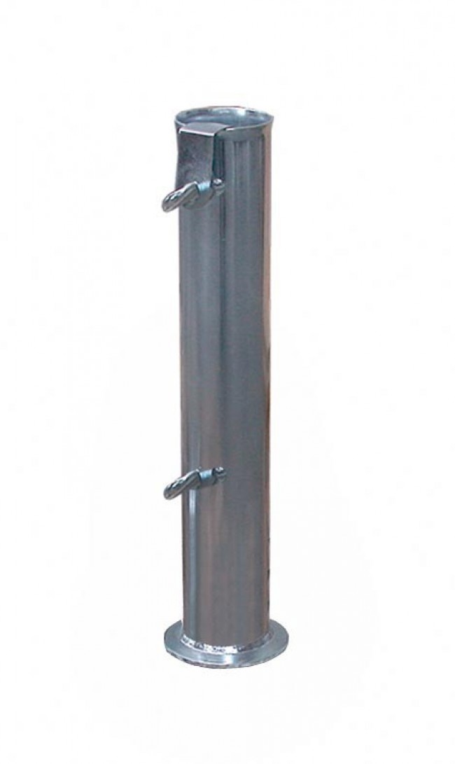 foto del prodotto bizzotto tubo per base in cemento per ombrellone, in acciaio zincato resistente per esterno 5.5 cm