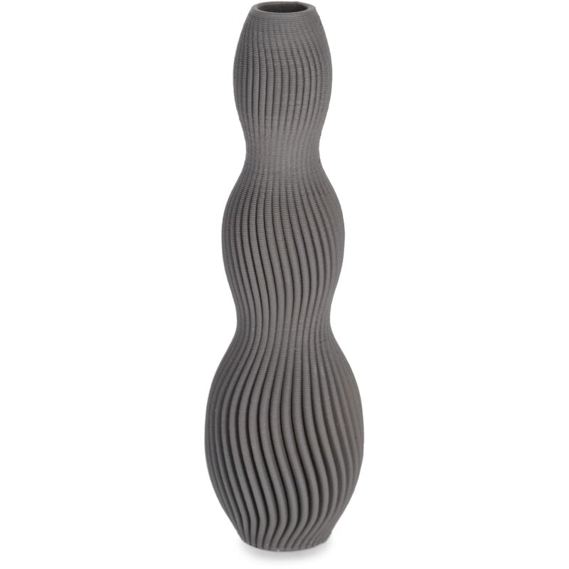 foto del prodotto bizzotto vaso svenna da interno in ceramica stampata in 3d 10.5x32.5 beige