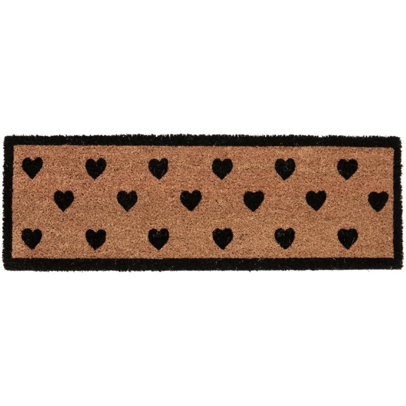 foto del prodotto bizzotto zerbino in fibra di cocco e pvc valerie welcome 25 x 75 cm