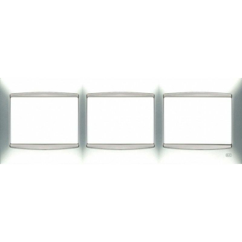 foto del prodotto bjc cornice 3 elementi silver moon con finitura coral 21213 pl