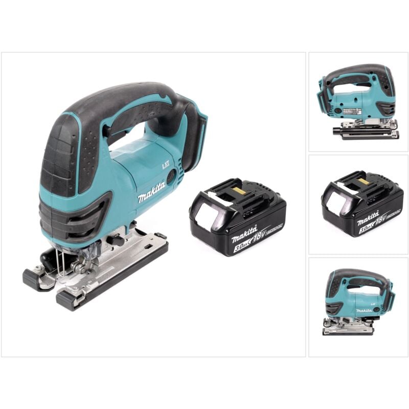 foto del prodotto bjv 180 seghetto alternativo a batteria 18v + 1x batteria 3,0 ah - senza caricabatterie, senza valigetta - makita