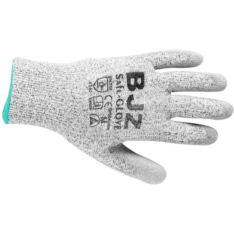 foto del prodotto bjz a 64486 guanto esd resistente ai tagli taglia m polietilene, nylon, elastam, fibre carbonizzate