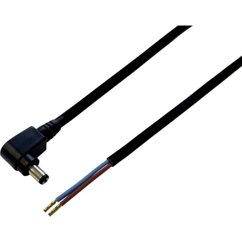 foto del prodotto bkl electronic 072055 cavo per bassa tensione spina a bassa tensione estremit aperta 5.5 mm 2.5 mm 2.00 m 1 pz.