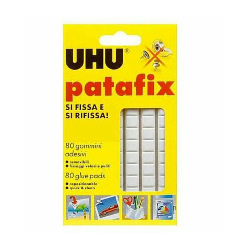foto del prodotto bl.80 uhu patafix bianco x12