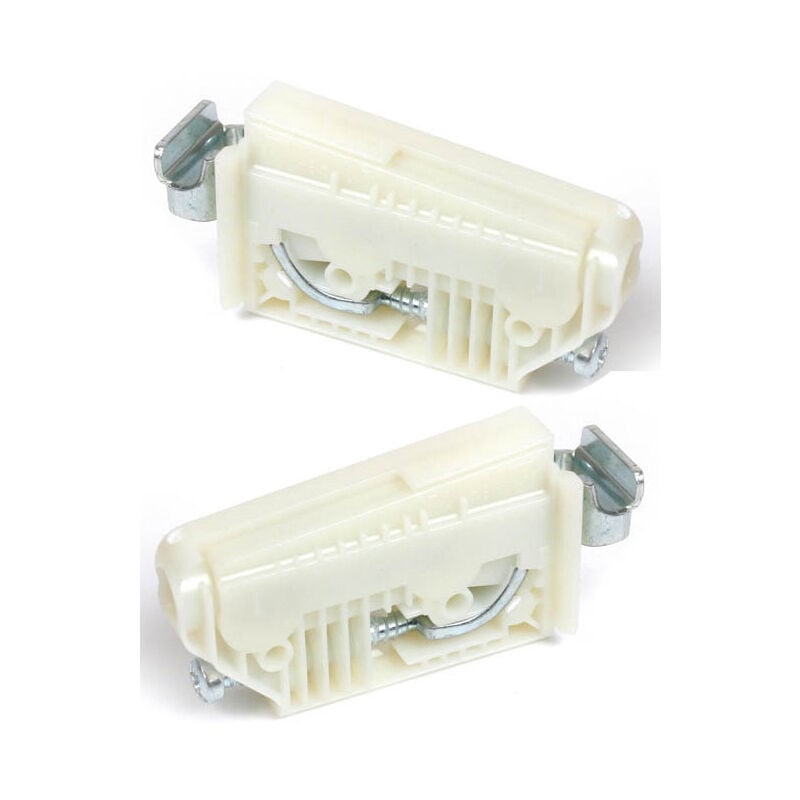 foto del prodotto bl attaccaglie regolabili bianco dx sx pz.2 