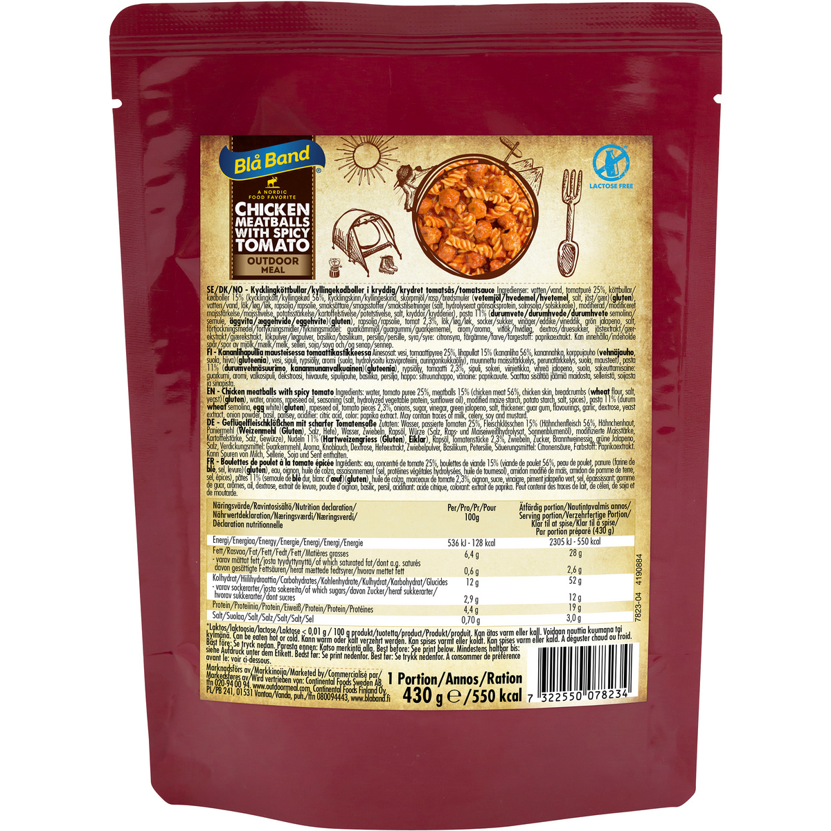 foto del prodotto bl band polpette di pollo