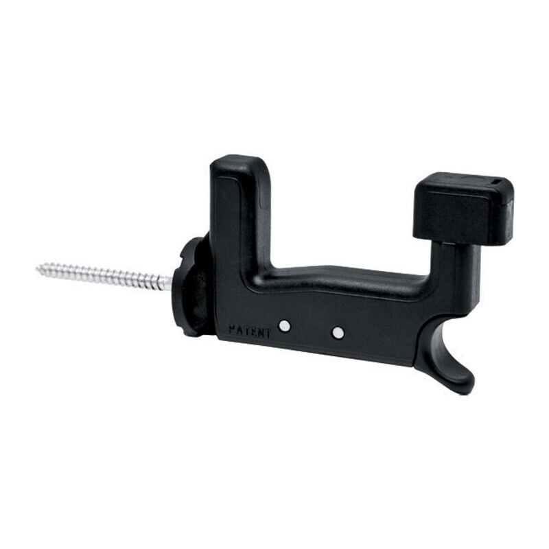 foto del prodotto bl fermaimposte plastica grillo nero mm. 70 pz.2 